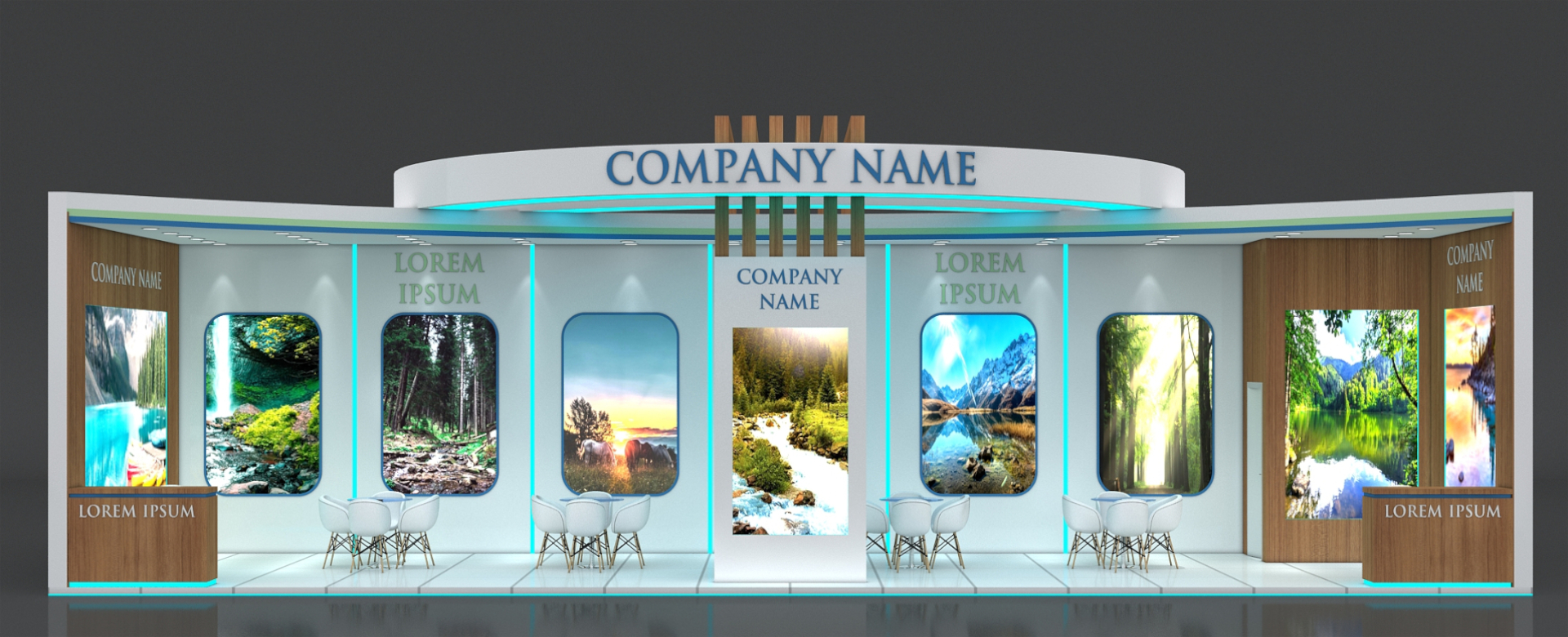 exhibition stands banner